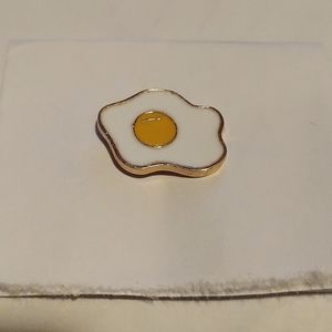 Egg Themed Enamel Pin